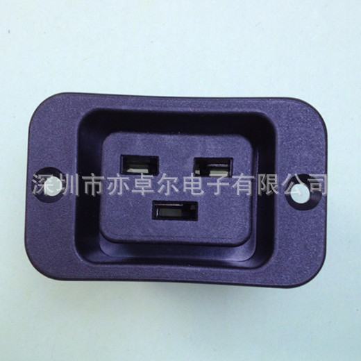 台湾荣丰RONGFENG原装机柜电源插座SS-3C有UL，CSA，VDE证250V20A