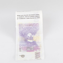创意欧元卫生纸美式纸巾可印刷LOGO印花卫生纸 美金彩色印花卷纸