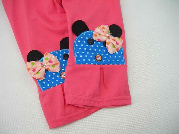 Pantalon fille en Toile de coton - Ref 2062607 Image 29