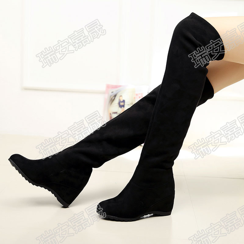 Bottes femme ICAKI en Polaire élastique - Ref 3354840 Image 1