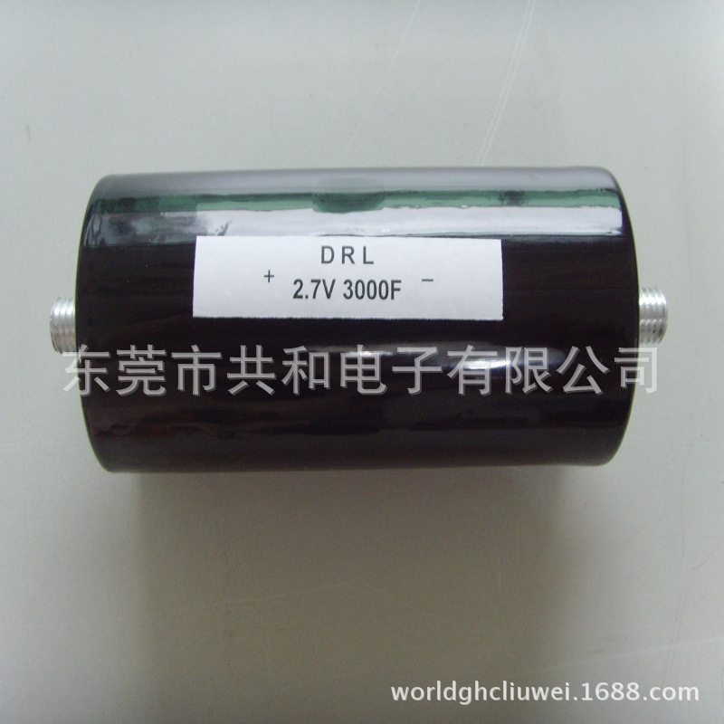 优质供应电容 2.7V 3000F超级电容太阳能专用