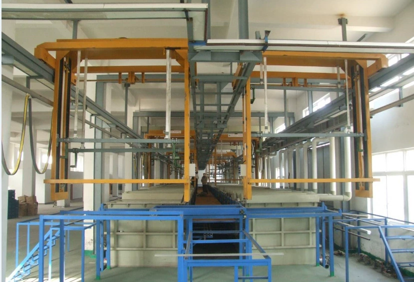 Автоматическая линия гальванического производства, оборудование для гальваники, непрерывная гальваника