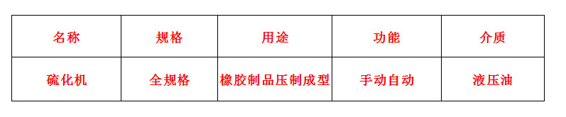 硫化機