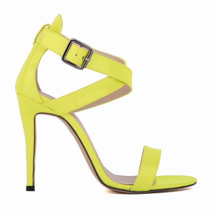 102-4 Summer Edition, PU, hollowed candy, high heel and cold shoes.