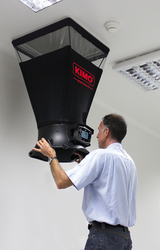 供应法国凯茂KIMO DBM610套帽式风量仪 升级型号DBM620风量罩