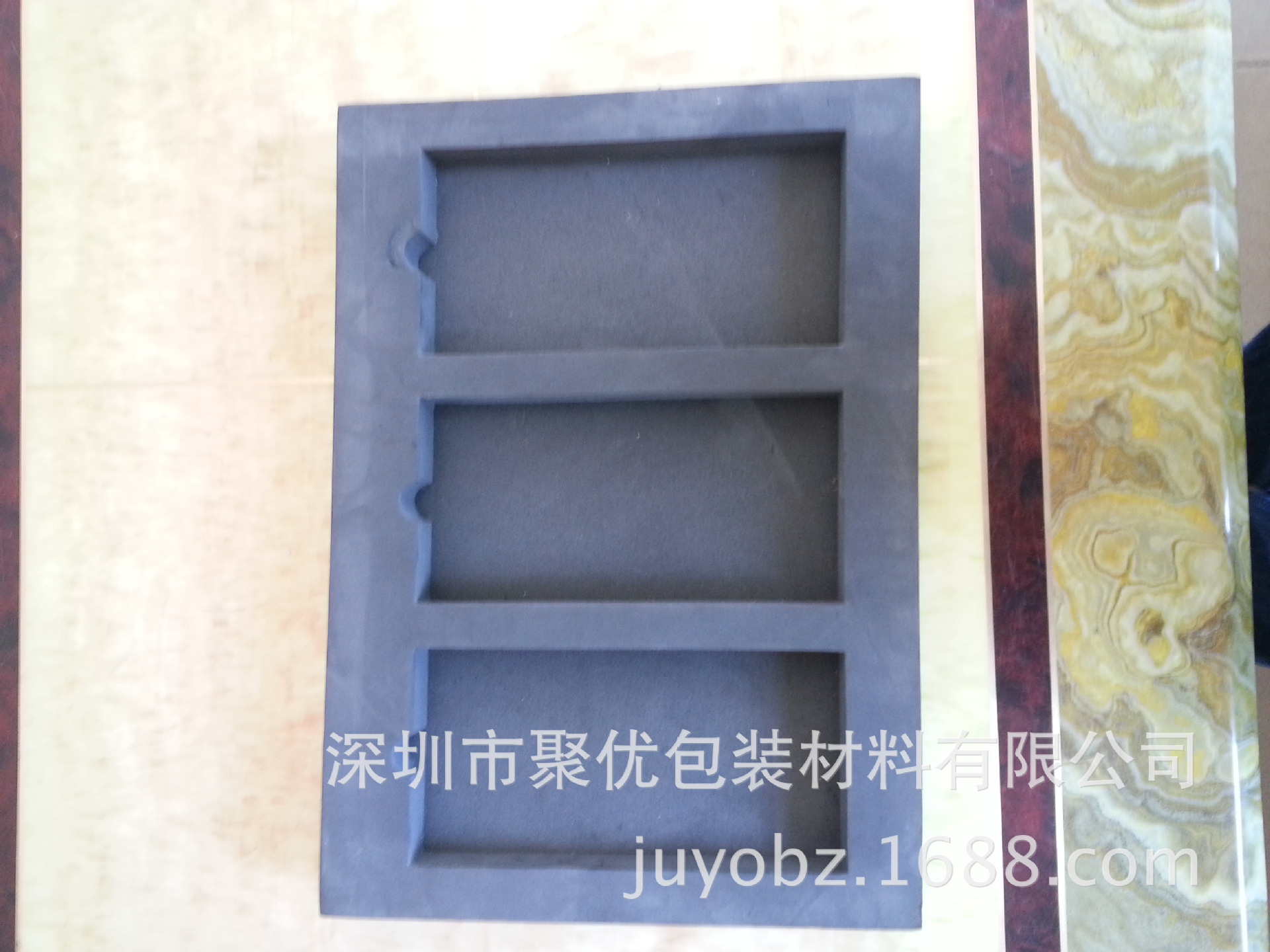 深圳厂家订制贴底eva内托 黑色防静电eva内托   eva贴合加工