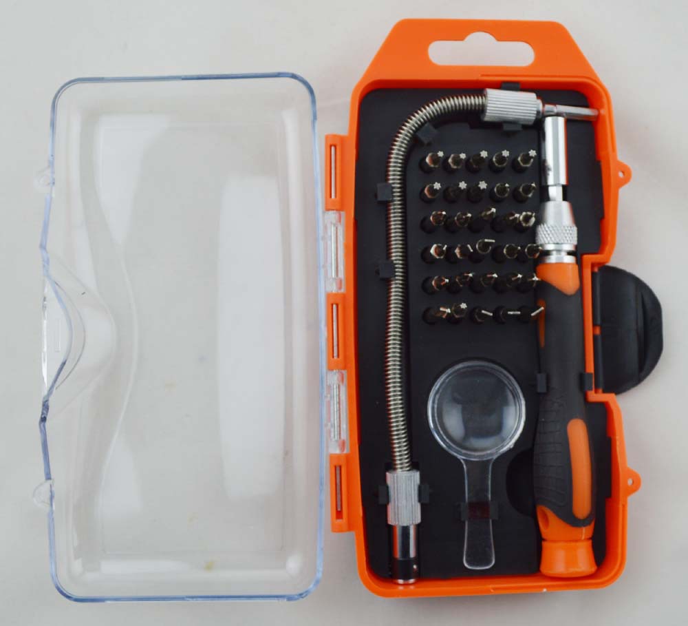 HZF-8154精密螺丝批组套，33件工具组套，迷你手柄电脑修理工具