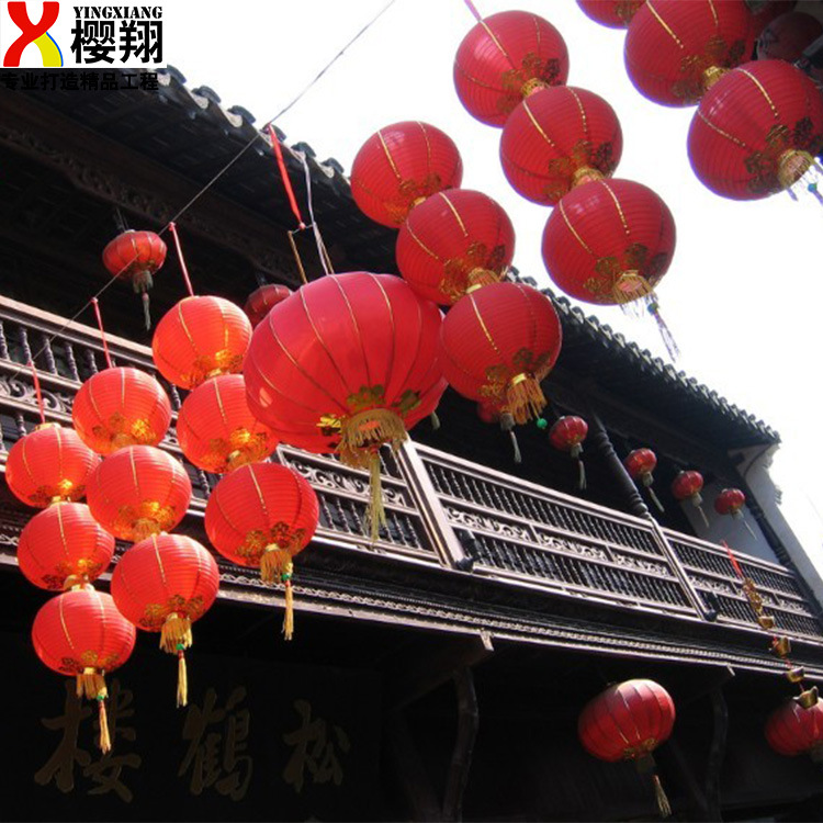 lantern Raise the Red Lantern wholesale Spring Festival Wedding celebration lantern TaoBao high-grade Silk Special purchases for the Spring Festival lantern Manufacturers custom