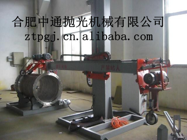 不锈钢罐体抛光罐体筒体镜面抛光机