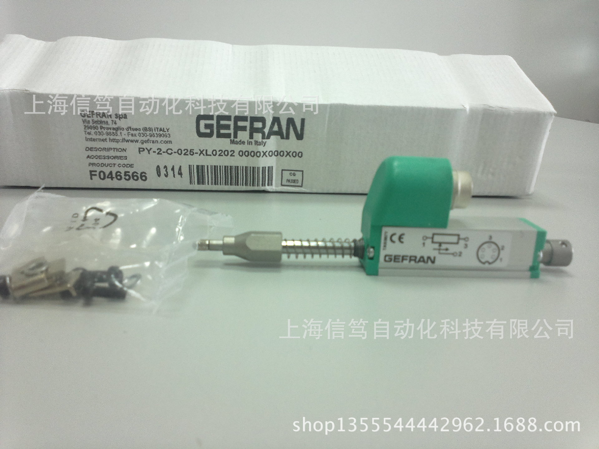 意大利GEFRAN杰佛伦电子尺PY-2-C-025-XL0202