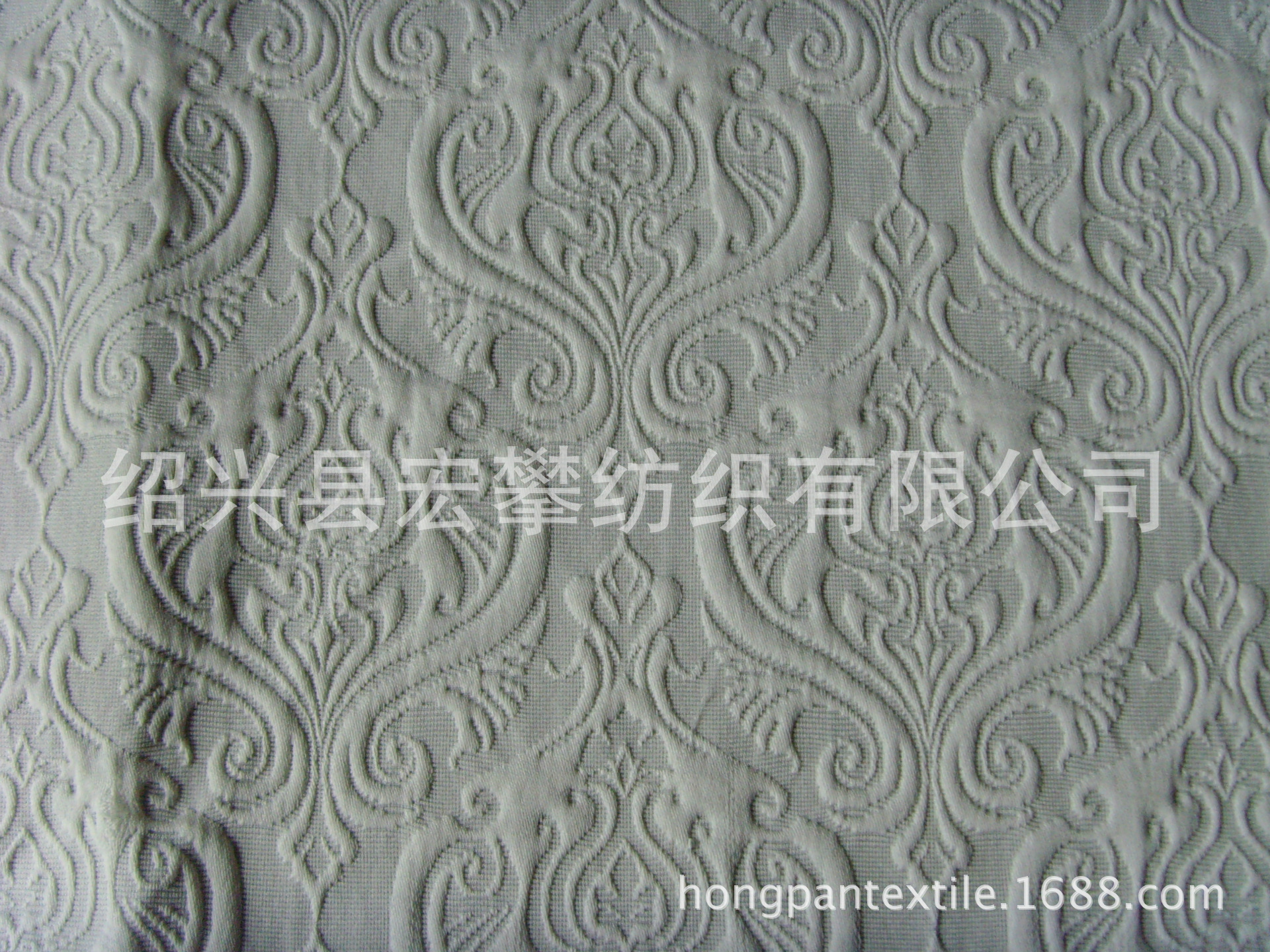 涤棉双层大提花秋冬面料凹凸立体提花布