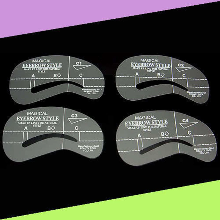 Карточка для бровей Thrush Assistant Eyebrow Trimming Tool