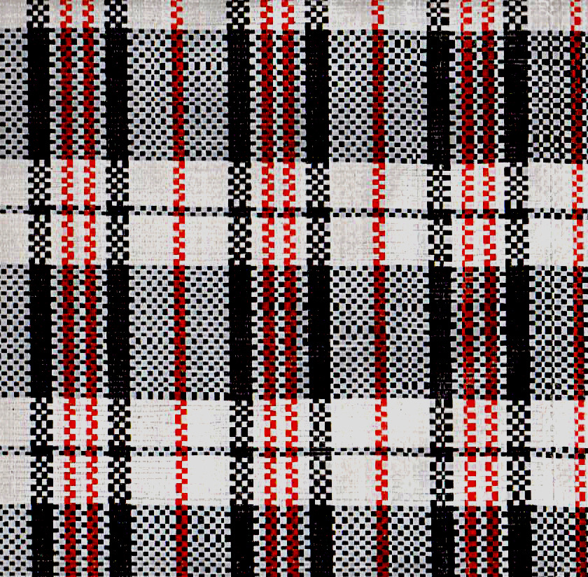 PP黑花格编织布，平织加厚加密，全新淋复包装材料