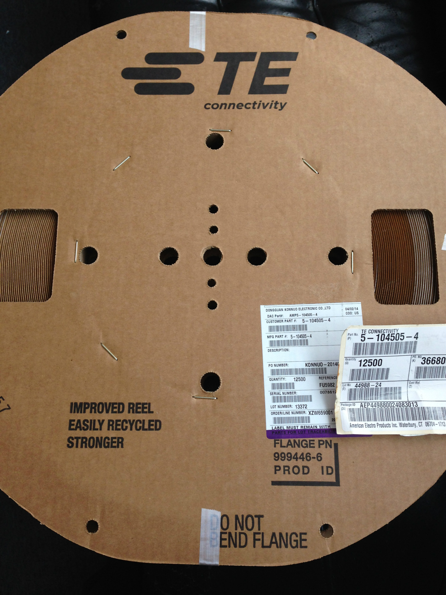 供应  TE  5-104505-4