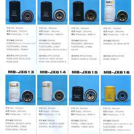 MB-JX614机油过滤器