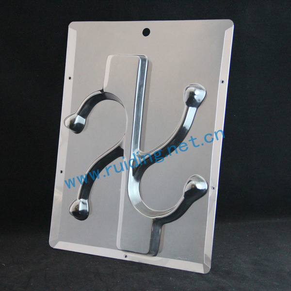 衣帽架插卡吸塑包装 pvc透明内盒