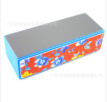 美甲用品批发 方形四面指甲搓 抛光块 花方块 美甲工具打磨豆腐块