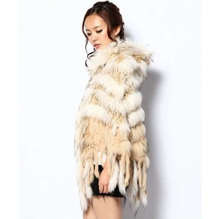 YR790 Yanran Fur Foreign Trade Новая модель: кролик, Богатство Ма Ма, handmade Cloak Cloak