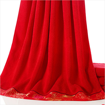 广东毛巾厂生产纯棉染色柔软高档竹纤维材料毛巾浴巾出口毛巾定做