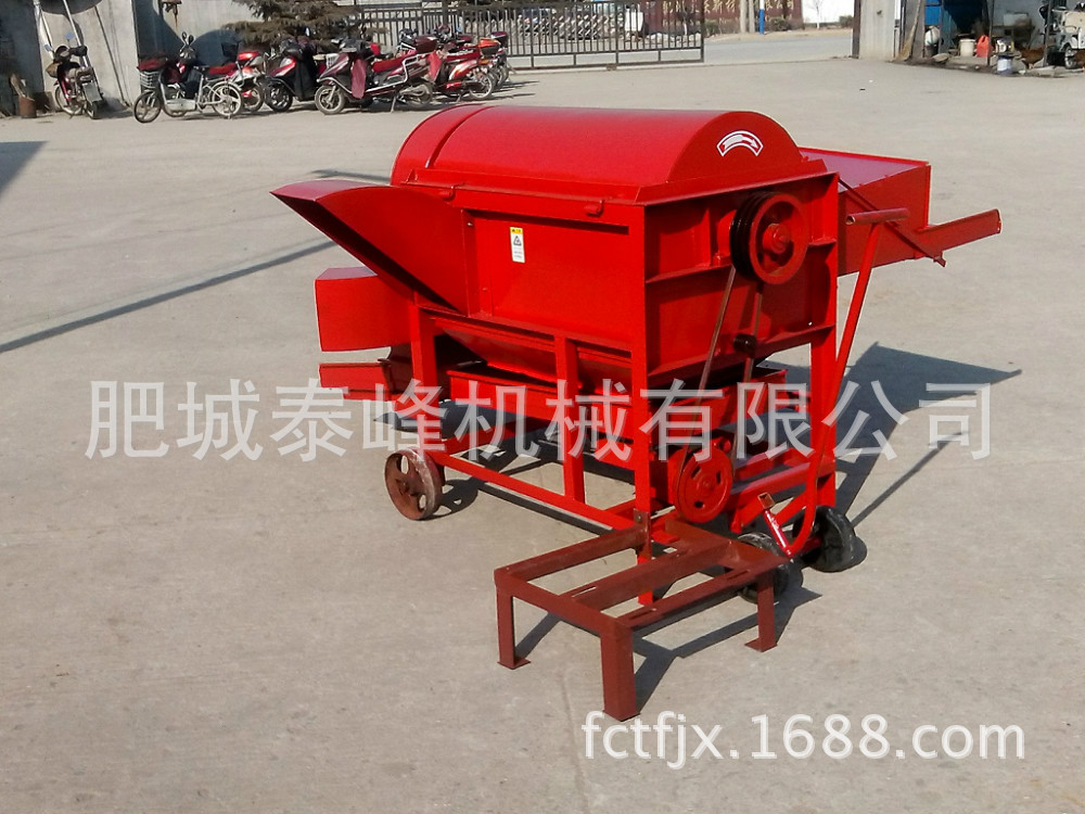 黄豆绿豆谷子脱粒机 高粱大型打谷机 稻谷脱粒机_...