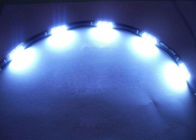 汽车LED装饰灯条 5050电车泪眼灯带 LED车内装饰灯 30CM-15SMD|ms