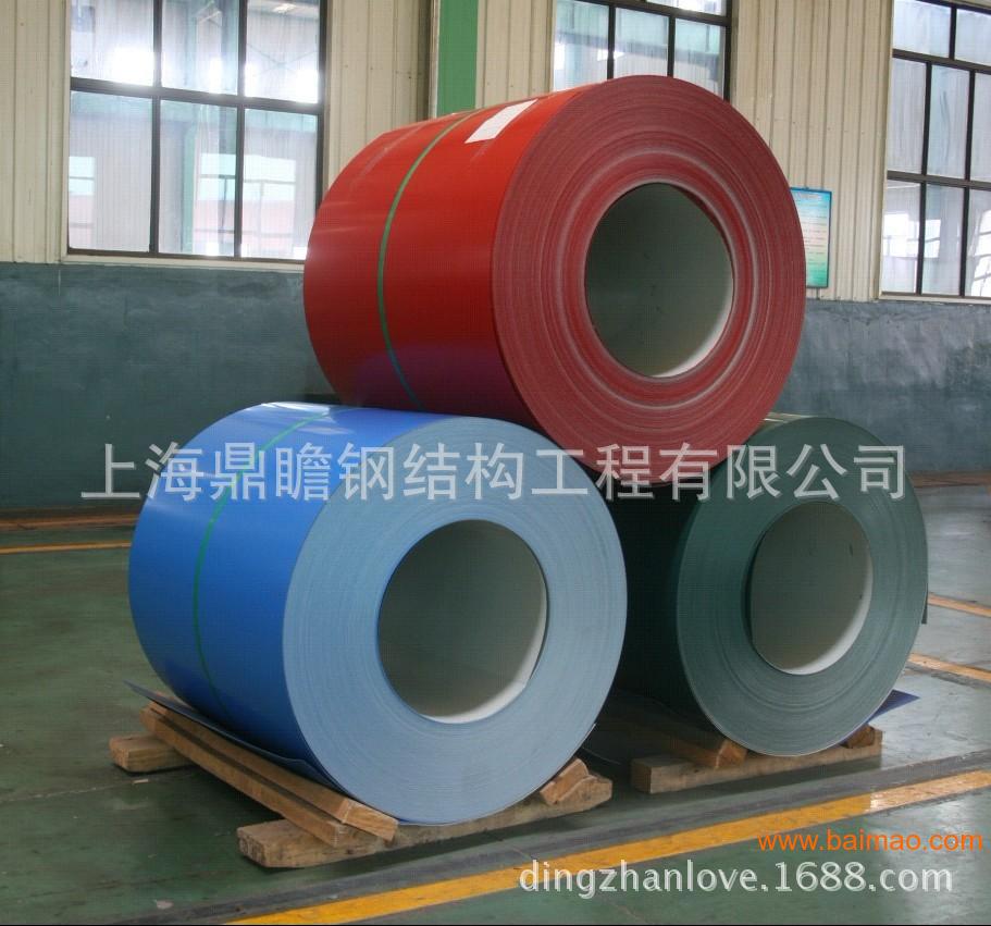 上海低价批发 彩钢板 型号齐全84，90 圆波 76，82型 彩钢瓦