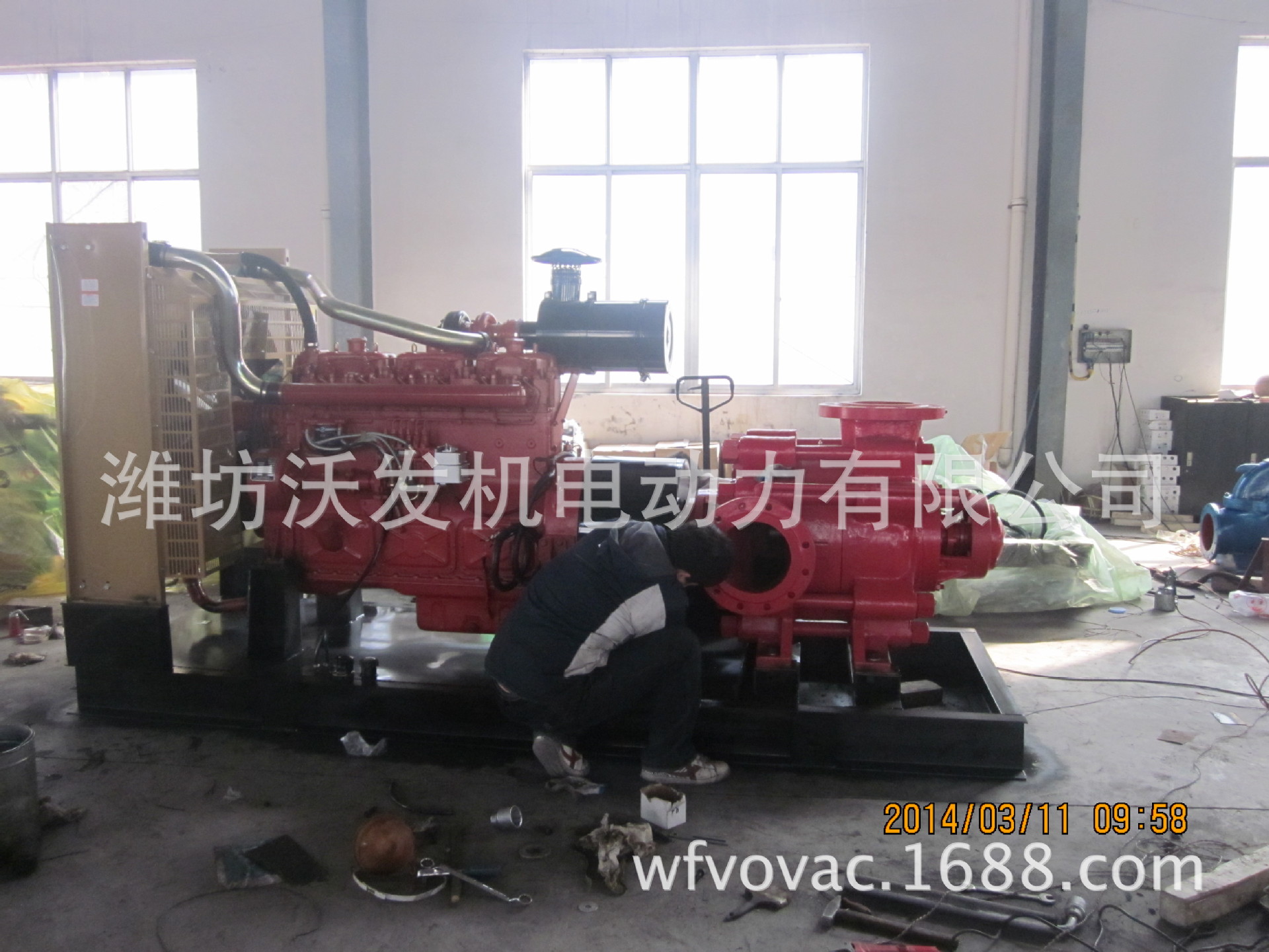 供应 柴油机水泵机组 大流量水泵 动力性能好 用于市政消防