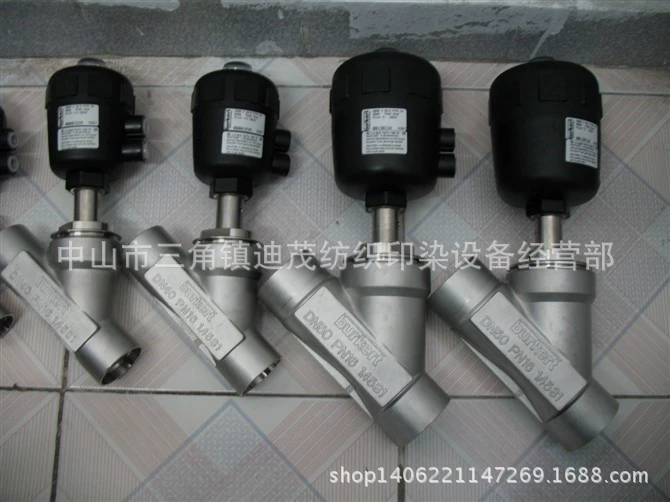 Угловой клапан красильного бака Burkert 2000 запчасти