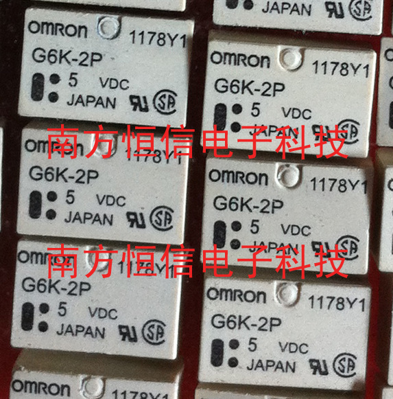 G6K-2P-5VDC G6K-2P-12VDC G6K-2P-24VDC 原装正品  欢迎询价!