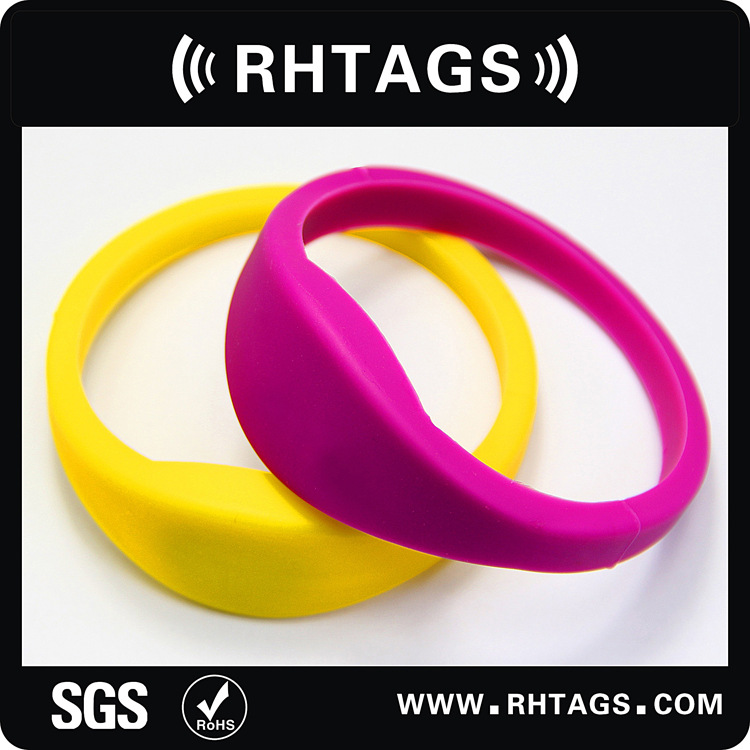 不带芯片手腕带、手牌、桑拿、硅胶腕带智能会员卡智能防水腕带