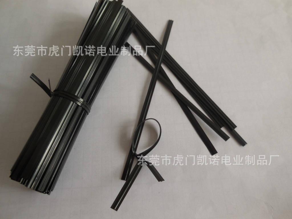 生产厂家低价供应无芯扎线 无铁芯扎带 无骨迷你带 耳机扎线