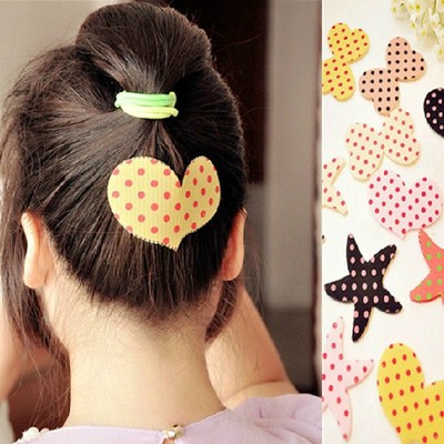 Cute Liu Hai Tie Hair ornament Traceless fixed adhesive Wave love bow Magic multi-function 6g