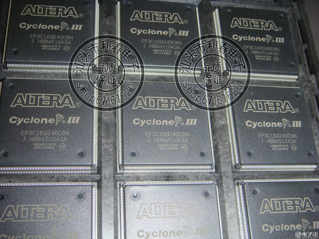 EP3C16Q240C8N (QFP-208) Mashinadagi paket