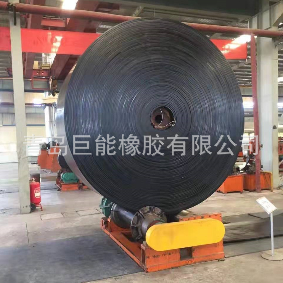 山东工厂批发输送带 多层线传送带聚酯尼龙线输送带 黑色橡胶带