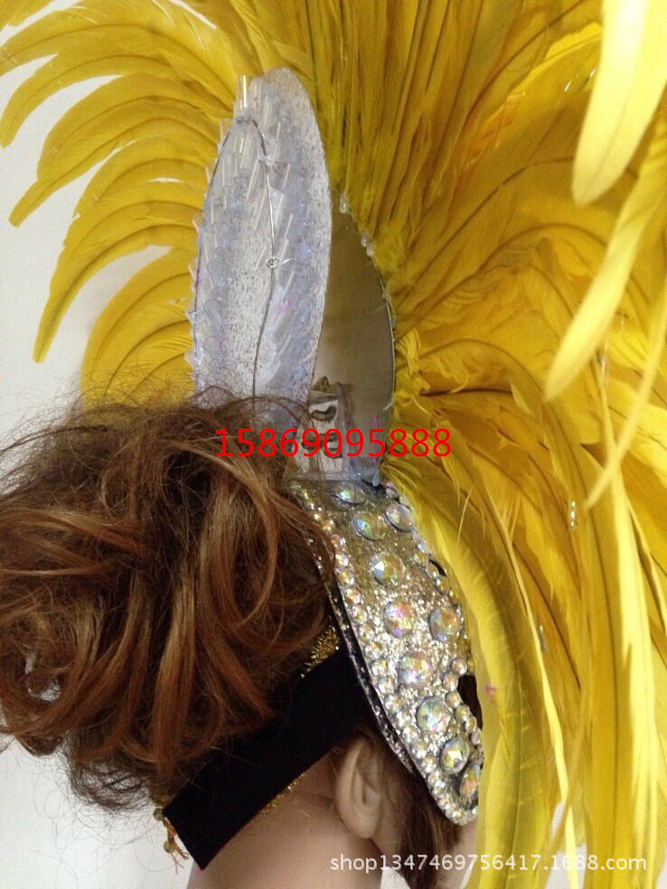 羽毛頭飾