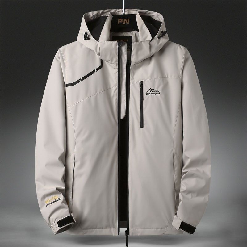 Men's Jacket Outdoor Jacket Men's Spring and Autumn Skiing Breathable Wear-resistant Couple's Mountaineering Suit Women's Thin Coat Jacket