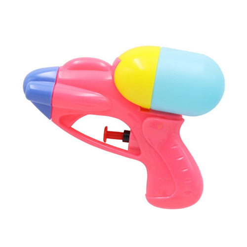 Summer Cartoon Mini Candy Water Gun Dolphin Running Man Water Gun Baby Beach Play Children's Toy Gift