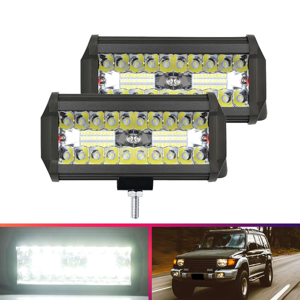 Трансграничный горячий продавая свет работы автомобиля трехцелевой 120W7-дюймовый свет работы СИД осмотра света внедорожника свет