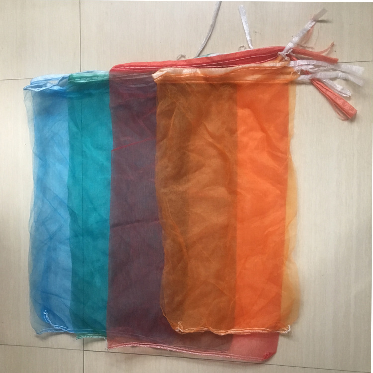 编织袋水果 束口网袋蔬菜包装网眼袋 洋葱土豆玉米纱网网兜网袋