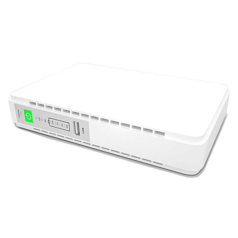 5V9V12V15V24V Mini ups Enrutador de alimentación ininterrumpida Monitor de gato óptico 8800-10000mAh
