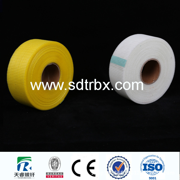 玻璃纤维自粘网格带 玻纤自粘带 粘性好 高柔韧 强抗拉 米数足