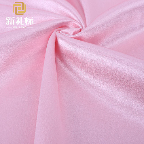 Fabric for clothing, crystal satin surface plain weave loom, ballet clothing, shiny surface, shiny women's clothing material