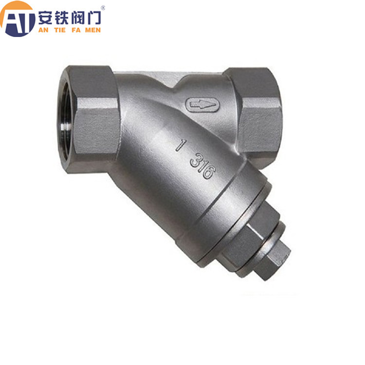 Y型丝扣过滤器 GL11H内螺纹连接Y型过滤器