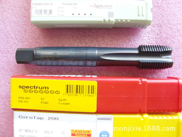 供应DORMER下排削细牙丝锥EP11M24*2 现在是山特维克货号