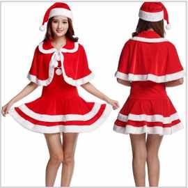 圣诞装 夜店制服演出服 圣诞节 性感兔子服舞台装挂脖圣诞装