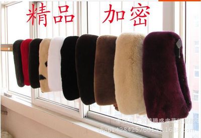 Manufactor Direct selling Real fur collar Rex Collar men and women Rabbit hair square neck Lapel Autumn and winter keep warm False collar