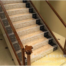 防滑槽楼梯砖自建房梯级砖连体分体多种规格别墅复式洋房梯级瓷砖