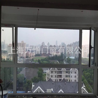 [Doors and windows brand Hongkong dragon map 60 Broken Bridge 1.4 Flat open Doors and windows Hollow glass Soundproofing keep warm