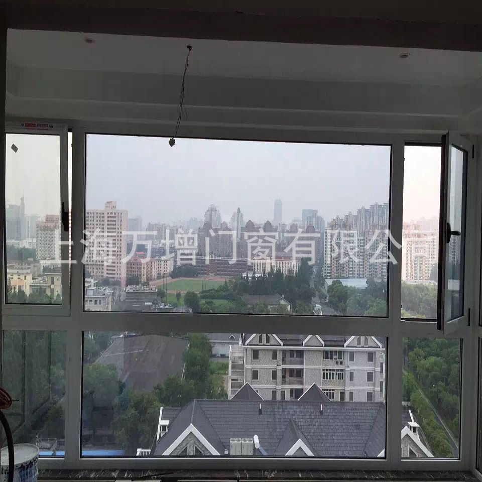 [Doors and windows brand Hongkong dragon map 60 Broken Bridge 1.4 Flat open Doors and windows Hollow glass Soundproofing keep warm