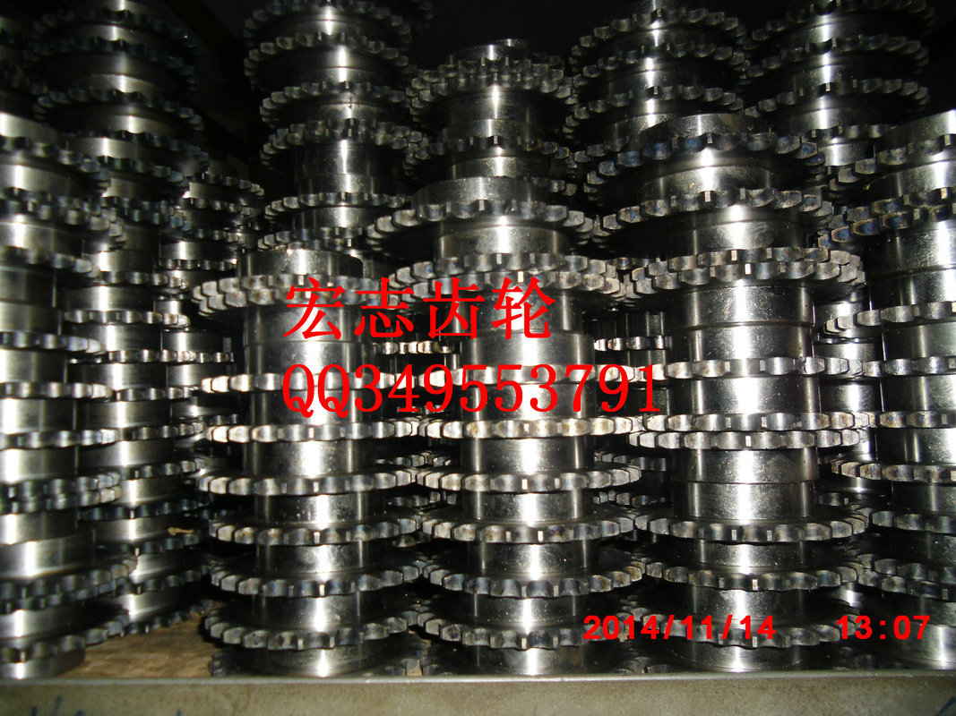 生产销售 调整座链轮 不锈钢低价格45链齿轮